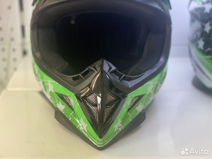 Детский кроссовый шлем Yema