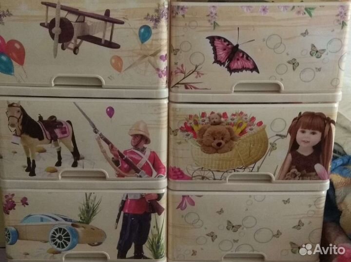 Комод детский пластиковый