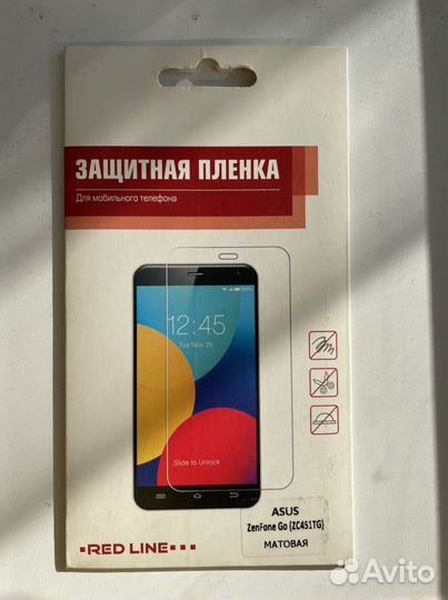 Защитная пленка asus zenfone go