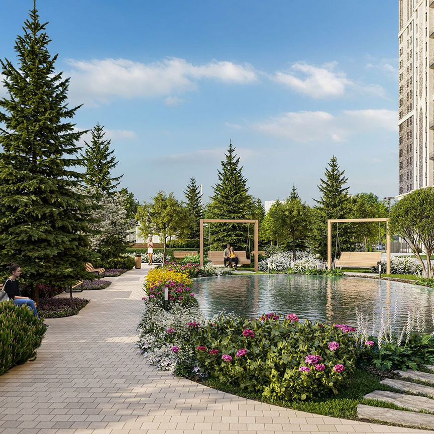 1-к. квартира, 36,1 м², 22/26 эт.