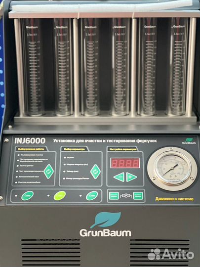 Стенд уз GrunBaum INJ6000 для 6-и форсунок