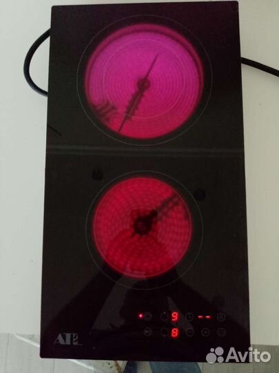 Электрическая варочная панель 2 конфорки