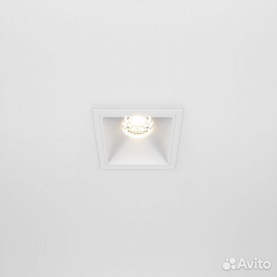 Встраиваемый светильник Alfa DL043-01-10W3K-D-SQ-W