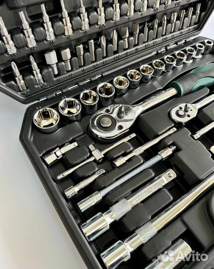 Набор инструментов SATA 78 предметов. chrome vanad