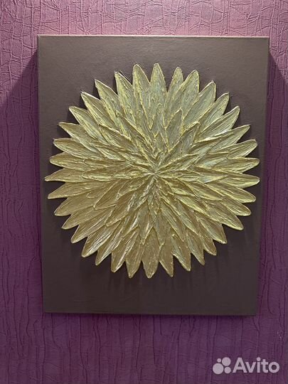 Объемная 3D картина ручной работы