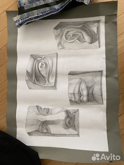 Части лица давида