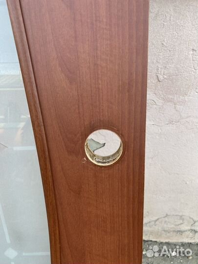 Дверь межкомнатная со стеклом бу