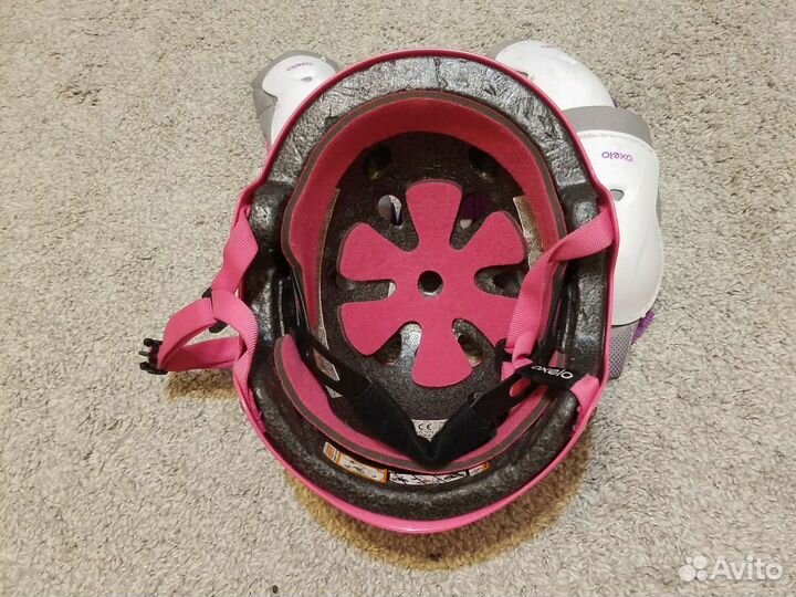 Защита (шлем, локти, колени, ладошки)