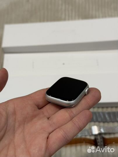 Часы apple watch series 8 45 mm silver