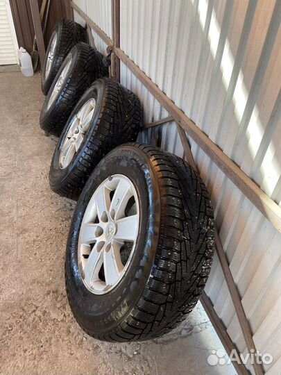 Колеса на mitsubishi R17 265/65 nokian шип