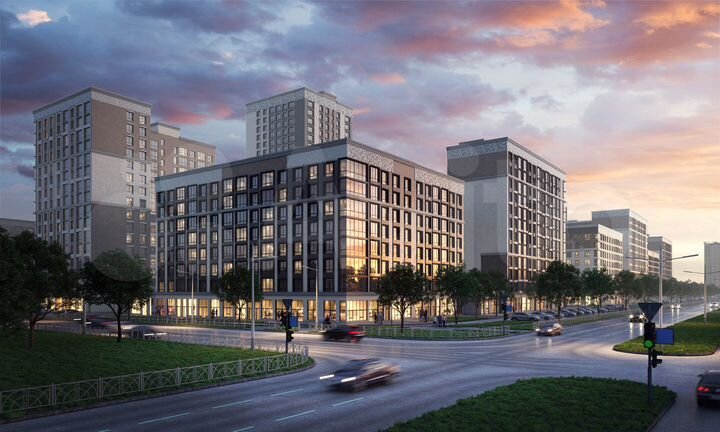 1-к. квартира, 37 м², 2/12 эт.