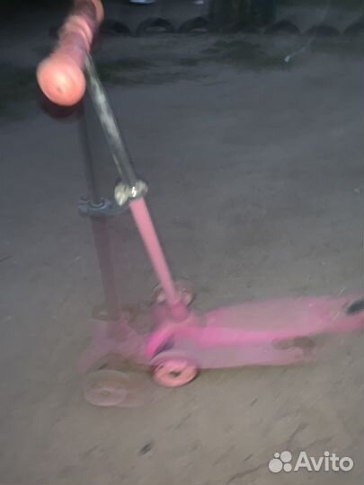 Самокат детский бу трехколесный