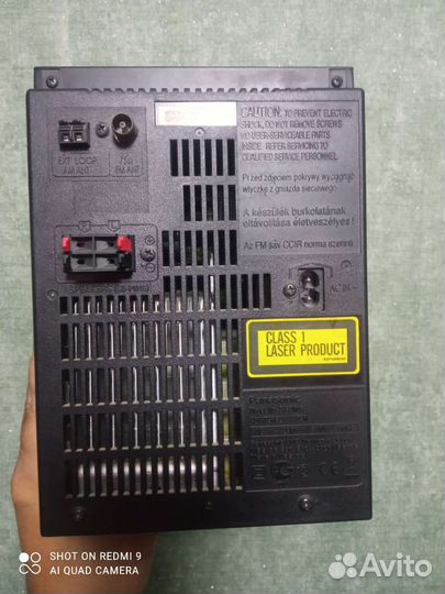 Музыкальный центр panasonic