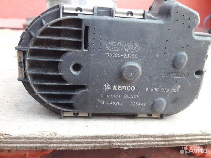 Дросельная заслонка Hyundai Solaris G4FC 2011