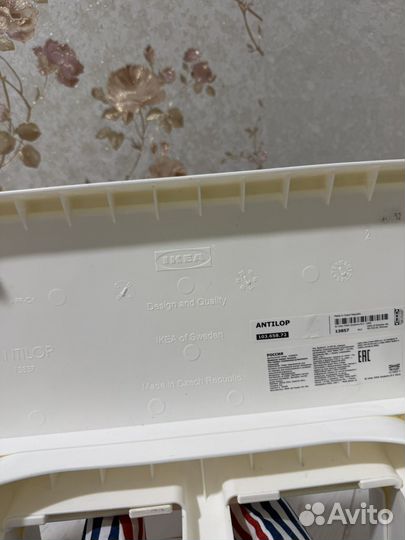 Стульчик для кормления IKEA antilop оригинал