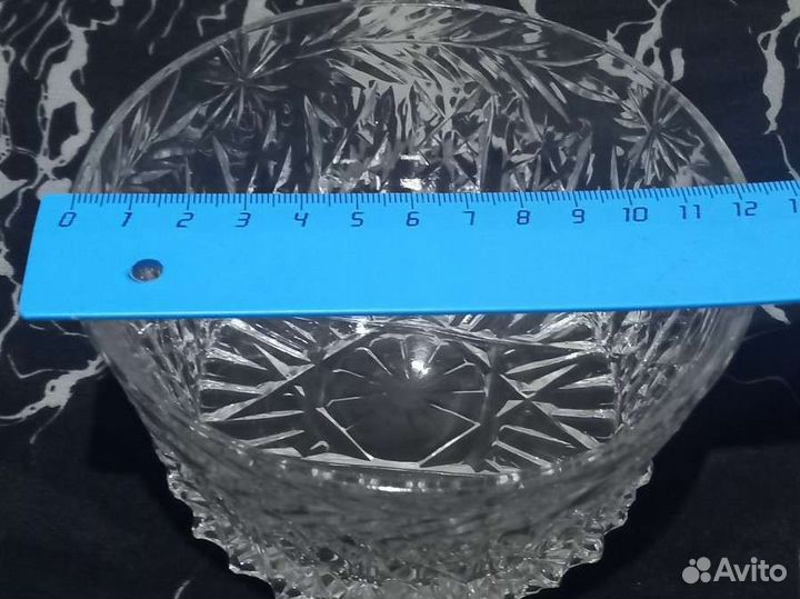 Салатник хрустальный
