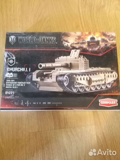 World of tanks британский танк Lego
