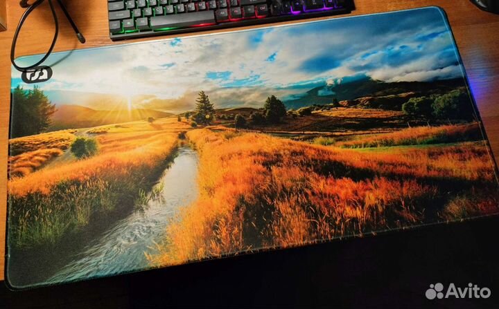 Большой игровой коврик для мыши