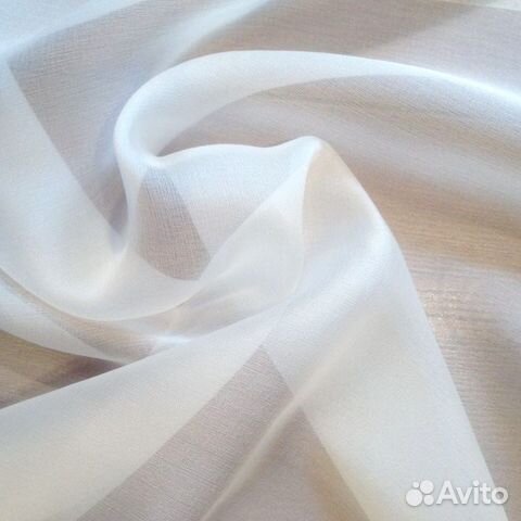 Ткань. Фуляр. Шелк натур., шир.140см. Отрез 4,75м