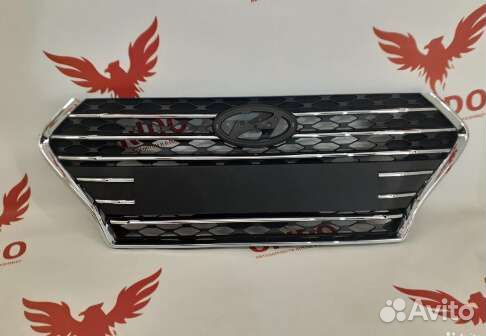 Решетка радиатора hyundai solaris 2017