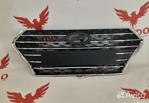 Решетка радиатора hyundai solaris 2017