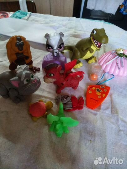 Игрушки из макдональдса