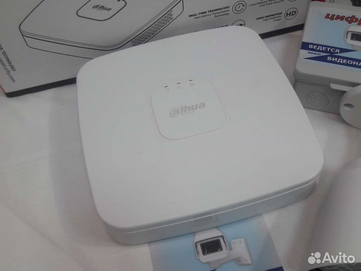 5 Камер видеонаблюдения 4Мп регистратор Dahua