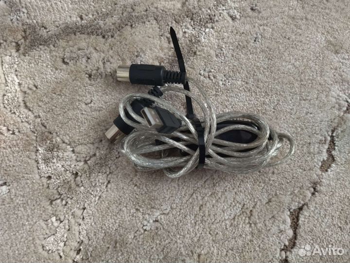 Кабель провод USB Midi