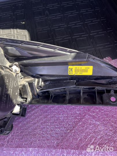 Фара на hyundai solaris 2 рестайлинг левая