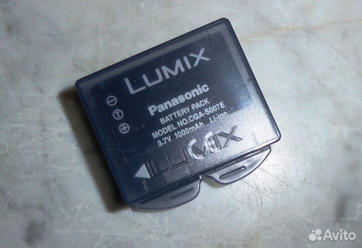 Аккумулятор CGA-S007E Panasonic Lumix оригинал
