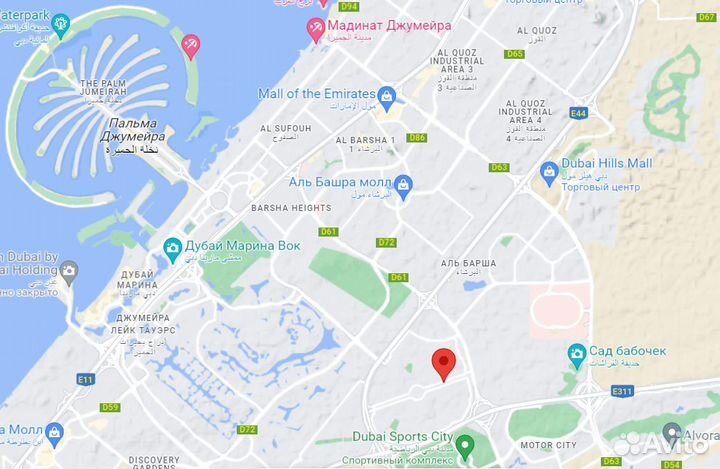 Земельный участок в Дубае в JVC с проектом