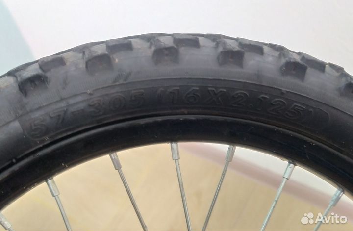 Велосипед детский 16 дюймов для мальчика