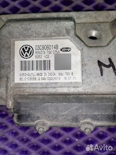 Блок управления двигателем Volkswagen Polo