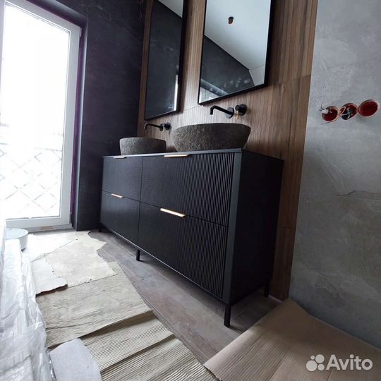 Тумба с раковиной для ванной