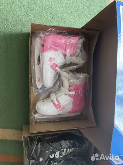 Коньки на мальчика и девочку раздвижные
