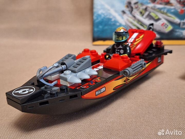 Lego world racers 8897 Акулий риф Жестокие челюсти