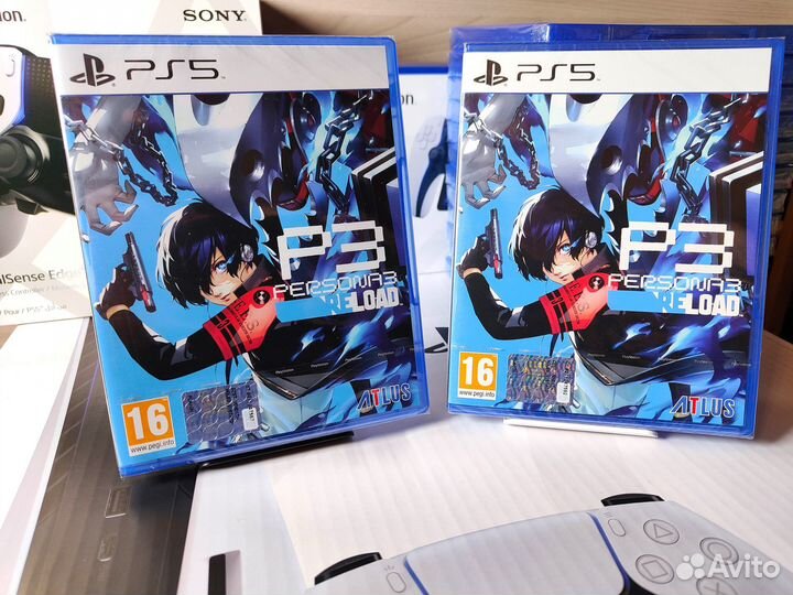 Новый диск Persona 3 Reload PS5 Русская версия