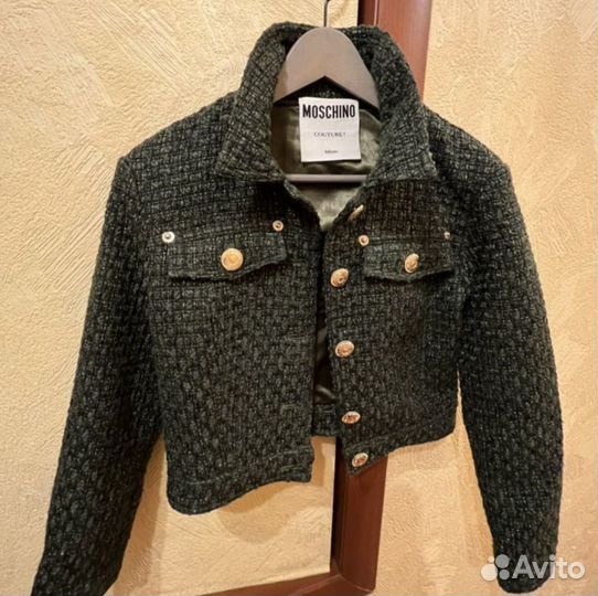 Твидовый жакет Moschino