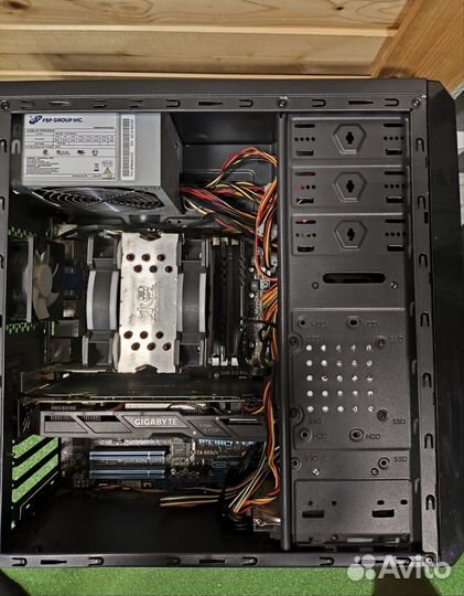 Игровой пк gtx 1060 6gb i5 3570k asus p8z77