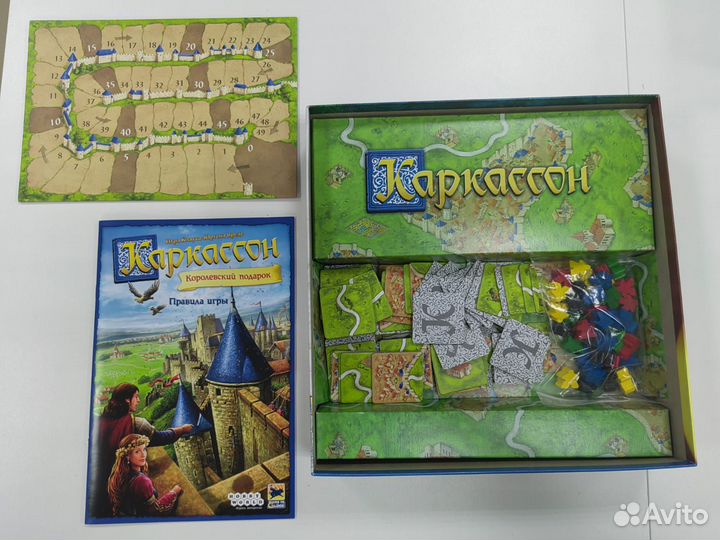 Настольная игра Каркассон королевский подарок