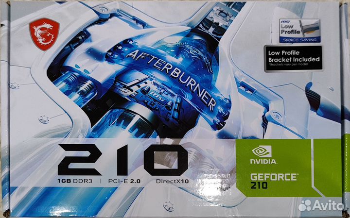 Видеокарта Nvidia Geforce 210