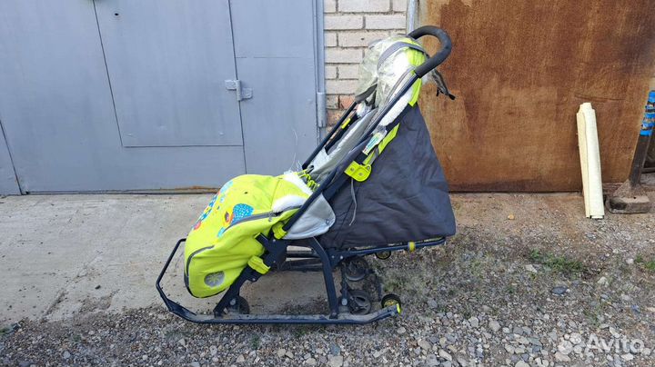 Санки-коляска nika