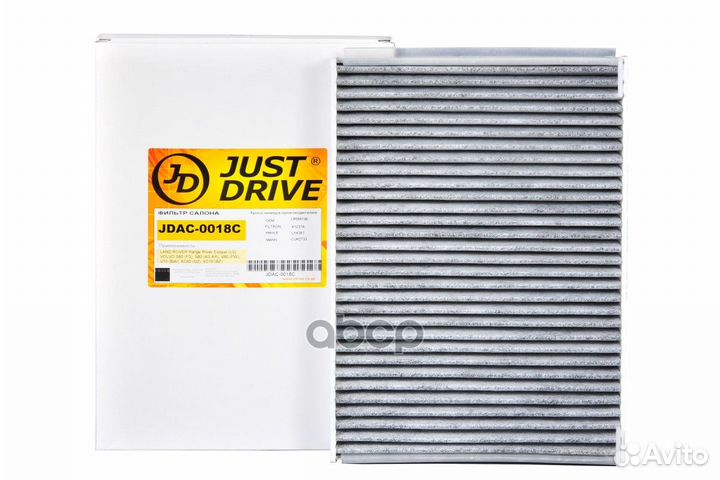 Фильтр салона (угольный) jdac0018C Just Drive