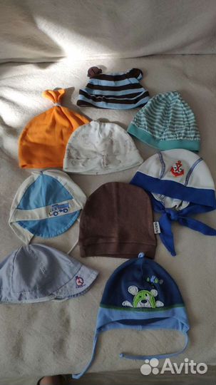 Детские шапочки для мальчиков