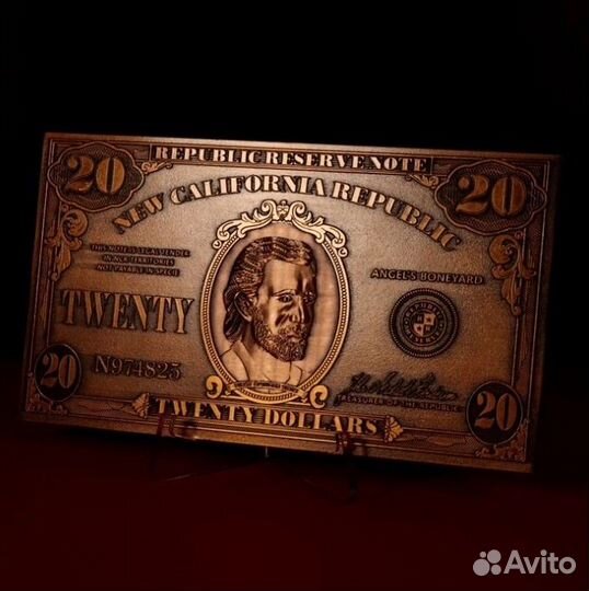 Металлический Билет Fallout New Vegas