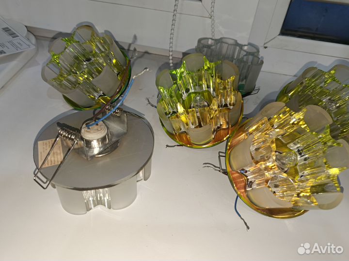 Точечные светильники бу