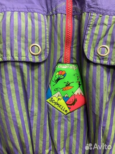 Ретро винтажный лыжный комбинезон 44-46