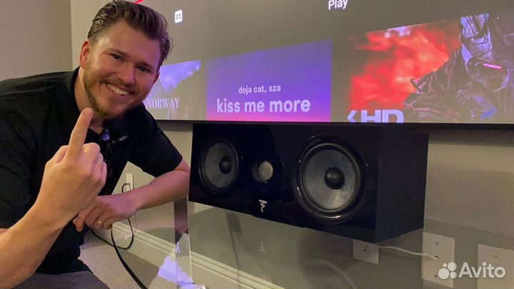 Акустика центрального канала Focal Chora Center Bl