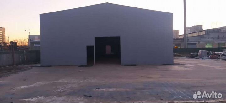 Быстровозводимые ангары, склады из сэндвич панелей