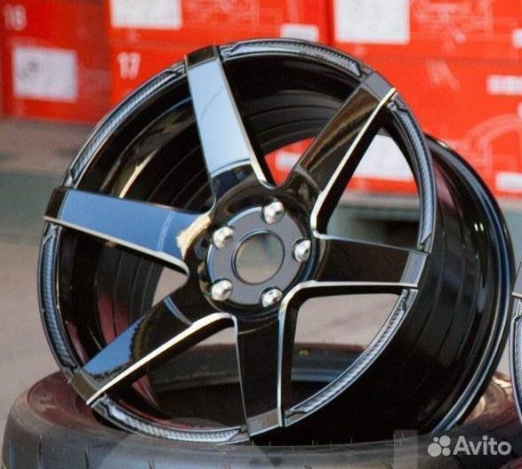 Разноширокие диски JS 108 Carbon R18 5x114.3